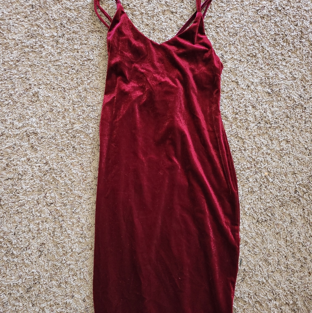 Red dress